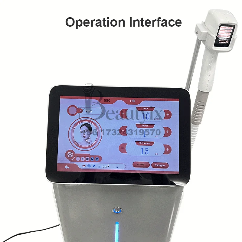4-Wavelength 4000W 755nm 808nm 940nm 1064nm Alexandrite Diode Laser Painless Permanent Hair Removal Depilation Equipment
4-Wavelength 4000W 755nm 808nm 940nm 1064nm Alexandrite Diode Laser Painless Permanent Hair Removal Depilation Equipment