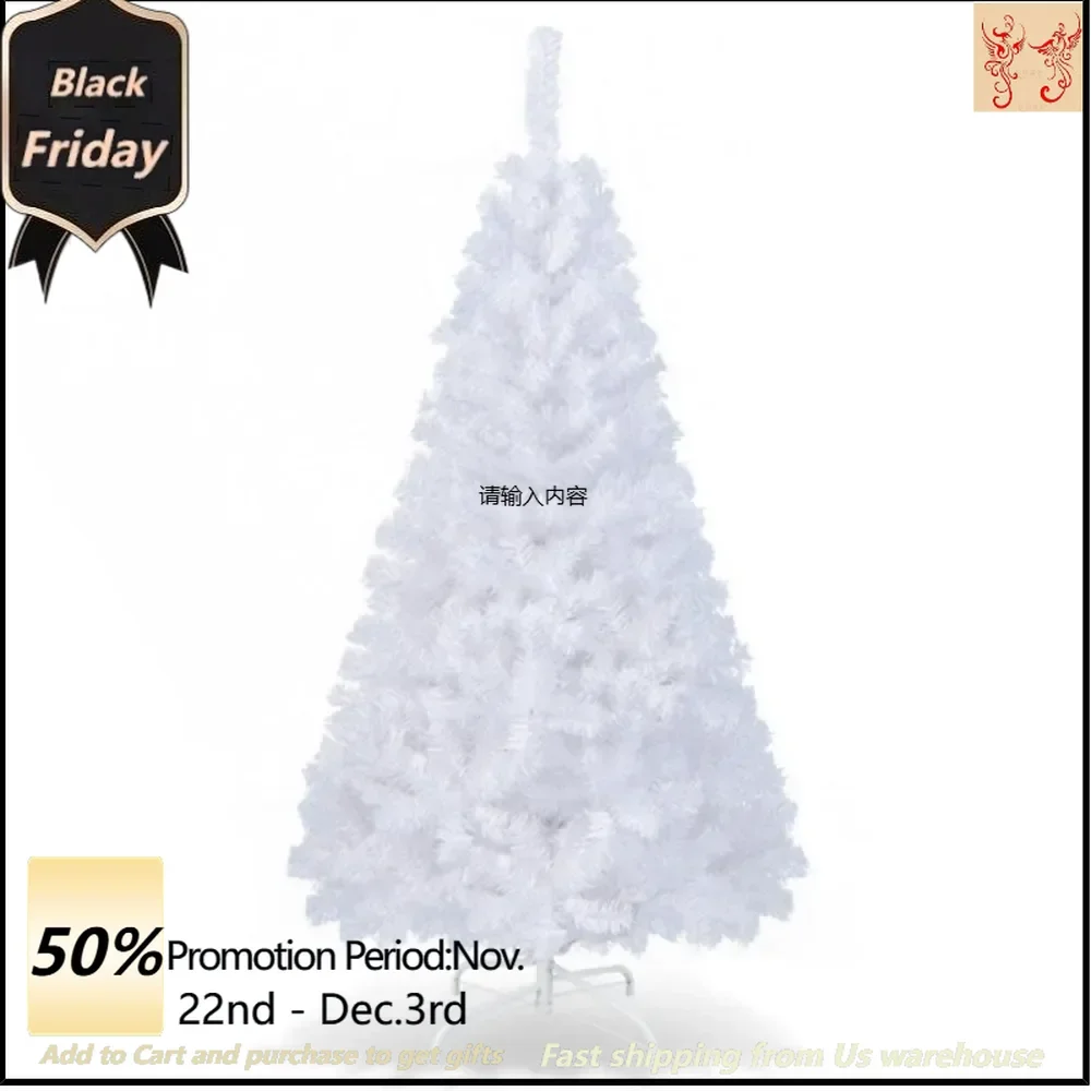 6 Feet White Christmas Tree The leaves of this Christmas tree are made of high-quality PVC material for easy installation
6 Feet White Christmas Tree The leaves of this Christmas tree are made of high-quality PVC material for easy installation