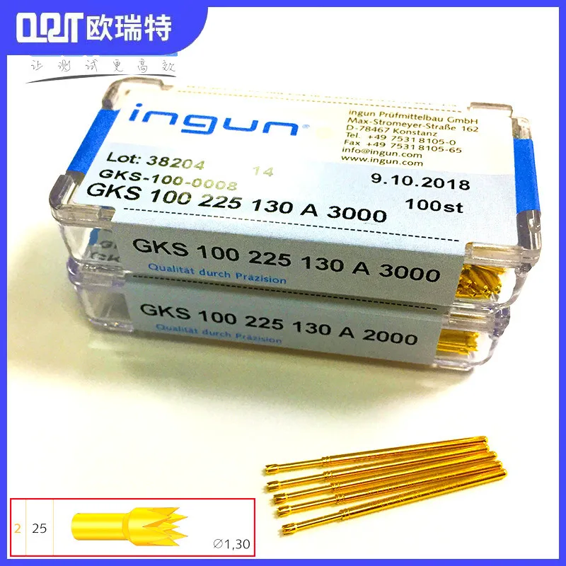 Probe GKS-100 225 130 Seven Claw Test Pin Thimble Gold-plated Electronic Components
Probe GKS-100 225 130 Seven Claw Test Pin Thimble Gold-plated Electronic Components