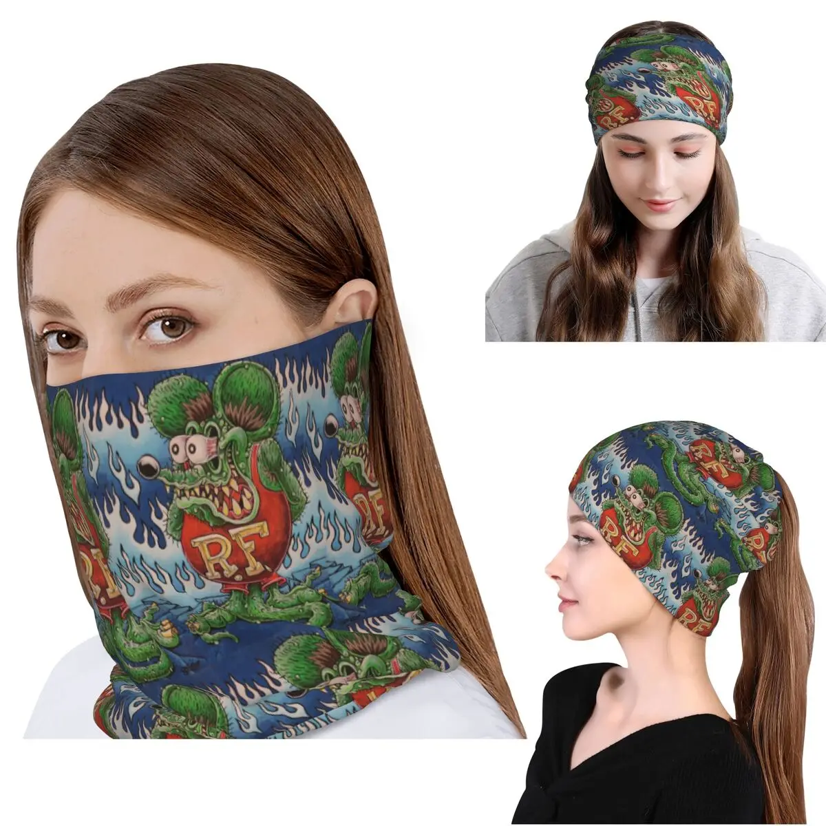 Бандана Rat Fink, маска-шарф, многофункциональная повязка на голову, шапка-бини для мужчин и женщин, для взрослых, на все сезоны
Бандана Rat Fink, маска-шарф, многофункциональная повязка на голову, шапка-бини для мужчин и женщин, для взрослых, на все сезоны
