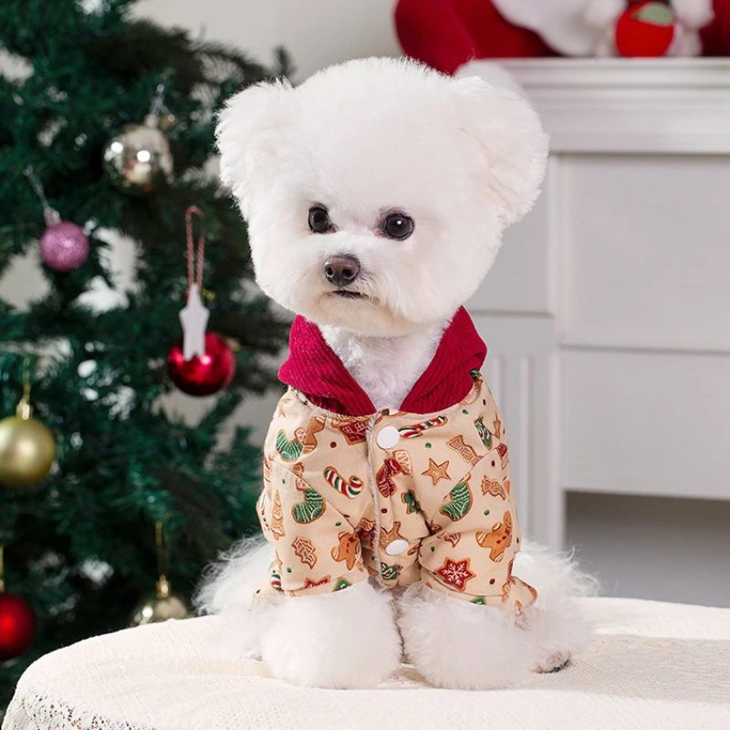 Winter Warm Pet Dog Coat Thick Fleece Windproof Stand Collar Clothes With Leash Hole Anti-shedding Outfit for Small Medium Dogs
Winter Warm Pet Dog Coat Thick Fleece Windproof Stand Collar Clothes With Leash Hole Anti-shedding Outfit for Small Medium Dogs