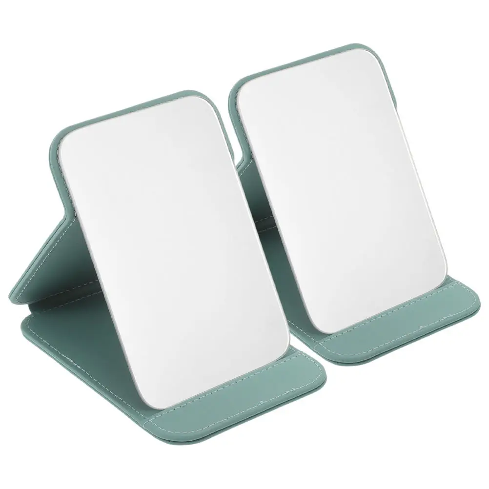 Зеркало для макияжа, 2 шт., портативное, складное, для путешествий, дома, общежития, для использования на столе, с высокой четкостью отражения, компактное, легкое, маленькое
Зеркало для макияжа, 2 шт., портативное, складное, для путешествий, дома, общежития, для использования на столе, с высокой четкостью отражения, компактное, легкое, маленькое