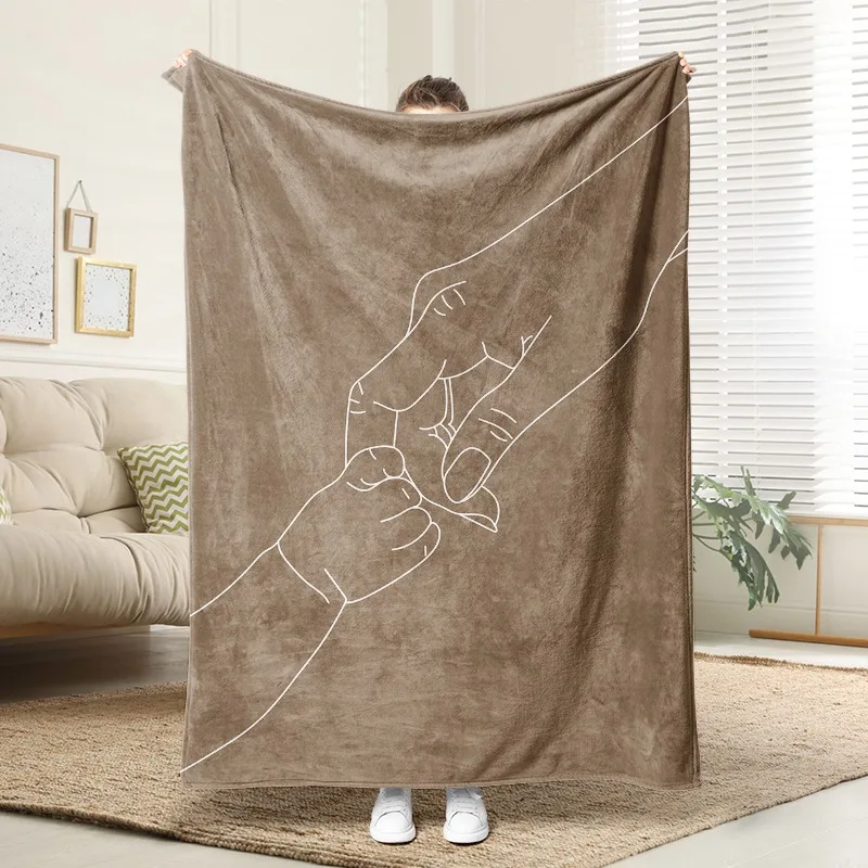 Holding Hands Pattern Flannel Blanket Soft Plush Cozy Sofa Bed Decor Gift
Holding Hands Pattern Flannel Blanket Soft Plush Cozy Sofa Bed Decor Gift