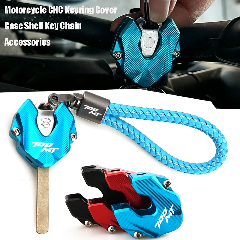 Fit For CFMOTO 700MT MT700 CF 700 MT 700-MT 2025+ Motorcycle Accessories CNC Key Cover Case Shell Cap & Keyring KeyChain
Fit For CFMOTO 700MT MT700 CF 700 MT 700-MT 2025+ Motorcycle Accessories CNC Key Cover Case Shell Cap & Keyring KeyChain