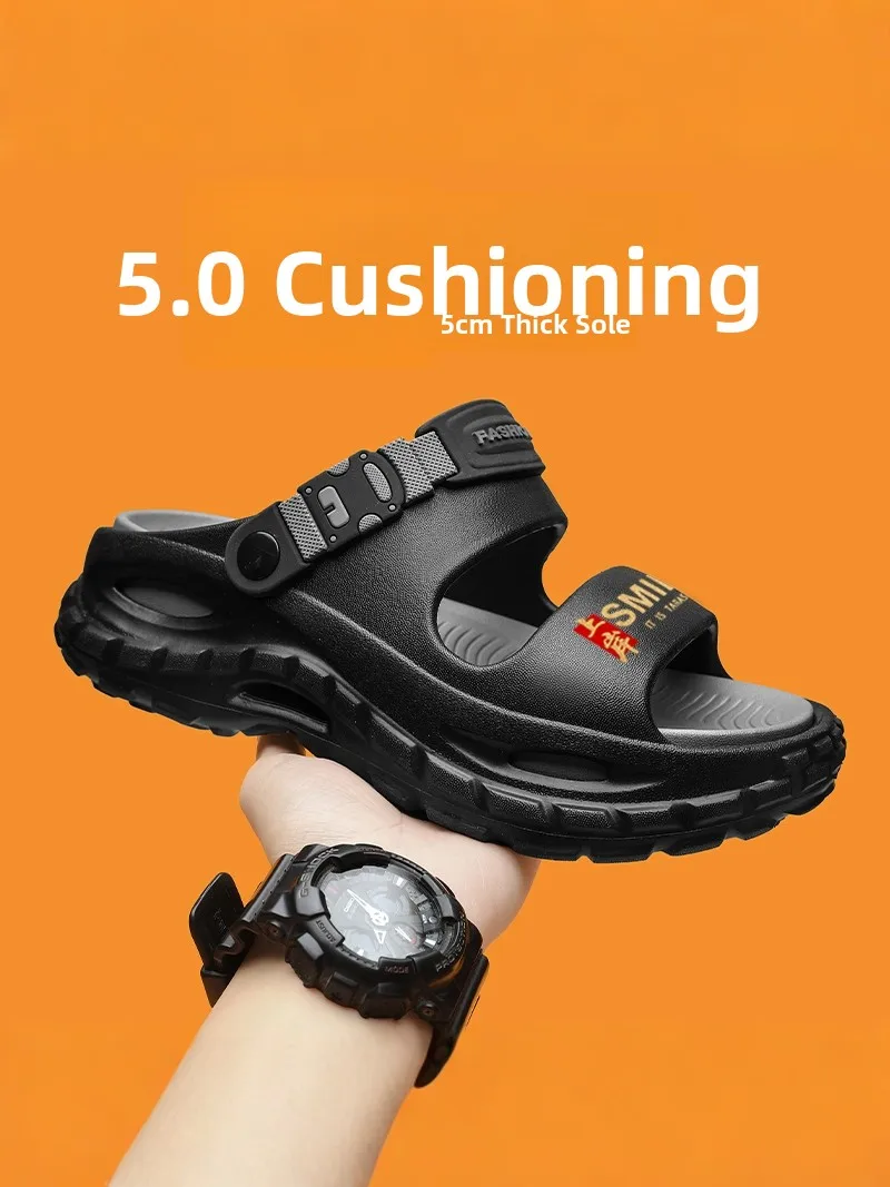 Casual Thick Bottom Sandals Men's Summer Anti-Slip Outdoor Driving Sport Dual-Purpose Slip-Resistant Beach Shoes Comfortable
Casual Thick Bottom Sandals Men's Summer Anti-Slip Outdoor Driving Sport Dual-Purpose Slip-Resistant Beach Shoes Comfortable