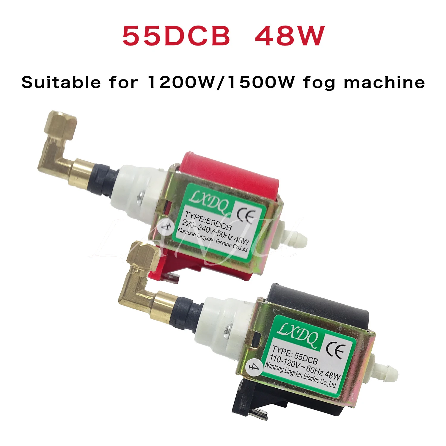 48W-55DVB Smoke Machine Oil Pump Suitable110V-220V For 2000W 3000W Fog Machine DMX Professional Stage DJ Equipment Accessory
48W-55DVB Smoke Machine Oil Pump Suitable110V-220V For 2000W 3000W Fog Machine DMX Professional Stage DJ Equipment Accessory