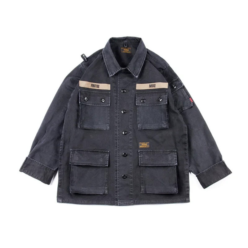 Japan Style All Cotton Twill Mill Heavy Water Washed Four Bag Jacket for Men
Japan Style All Cotton Twill Mill Heavy Water Washed Four Bag Jacket for Men