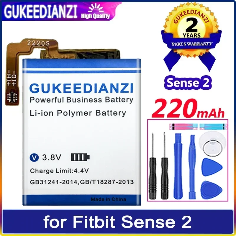 Аккумуляторы большой емкости 220 мАч для Fitbit Sense 2 sense2 Smart Sport Watch Аккумулятор + бесплатные инструменты
Аккумуляторы большой емкости 220 мАч для Fitbit Sense 2 sense2 Smart Sport Watch Аккумулятор + бесплатные инструменты
