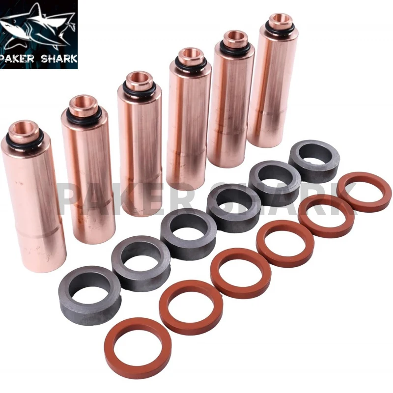 6PCS 276130 VOE276130 For Engine TD610G TD710G TAD740GE TAD741GE EC280 EC300 Fuel Injector Sleeve Tube Kit Excavator
6PCS 276130 VOE276130 For Engine TD610G TD710G TAD740GE TAD741GE EC280 EC300 Fuel Injector Sleeve Tube Kit Excavator