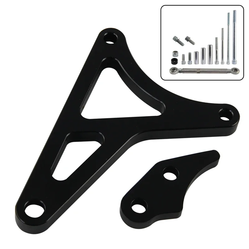 Billet Aluminum Alternator Bracket Kit For SB Small Block Ford Mustang Bronco 260 289 302 CNC Aluminum T6 Black
Billet Aluminum Alternator Bracket Kit For SB Small Block Ford Mustang Bronco 260 289 302 CNC Aluminum T6 Black