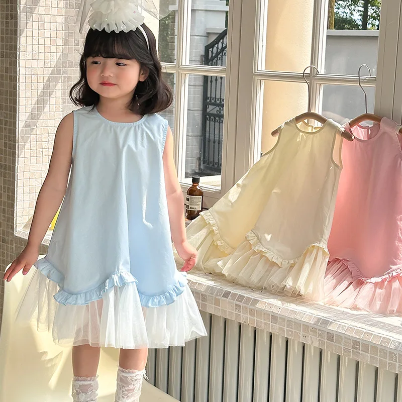 Girls' Summer Dress Korean Version 2025 New Stylish Sleeveless Baby Clothes Summer Princess Dress Beauty
Girls' Summer Dress Korean Version 2025 New Stylish Sleeveless Baby Clothes Summer Princess Dress Beauty