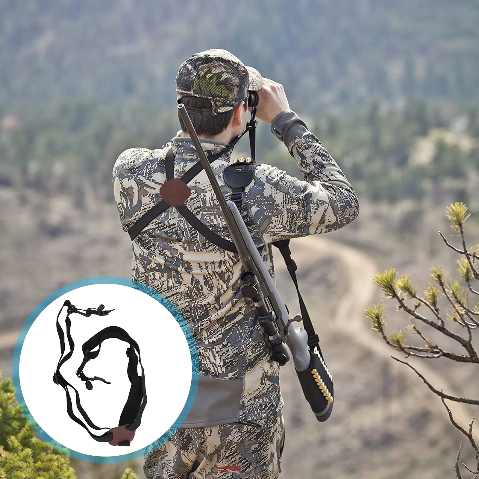 Outdoor Binocular Shoulder Strap Quick-Adjust Rubber Metal Clip Adjustable for Hiking Camping Telescope Binocular Shoulder Strap
Outdoor Binocular Shoulder Strap Quick-Adjust Rubber Metal Clip Adjustable for Hiking Camping Telescope Binocular Shoulder Strap