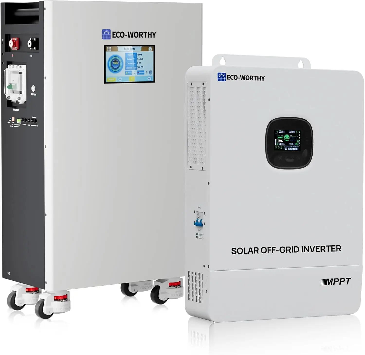 ECO-WORTHY Powermega 48V 314Ah LiFePO4 Energy Storage System with 10kW Hybrid Inverter, Active Balancing BMS, Built-in
ECO-WORTHY Powermega 48V 314Ah LiFePO4 Energy Storage System with 10kW Hybrid Inverter, Active Balancing BMS, Built-in