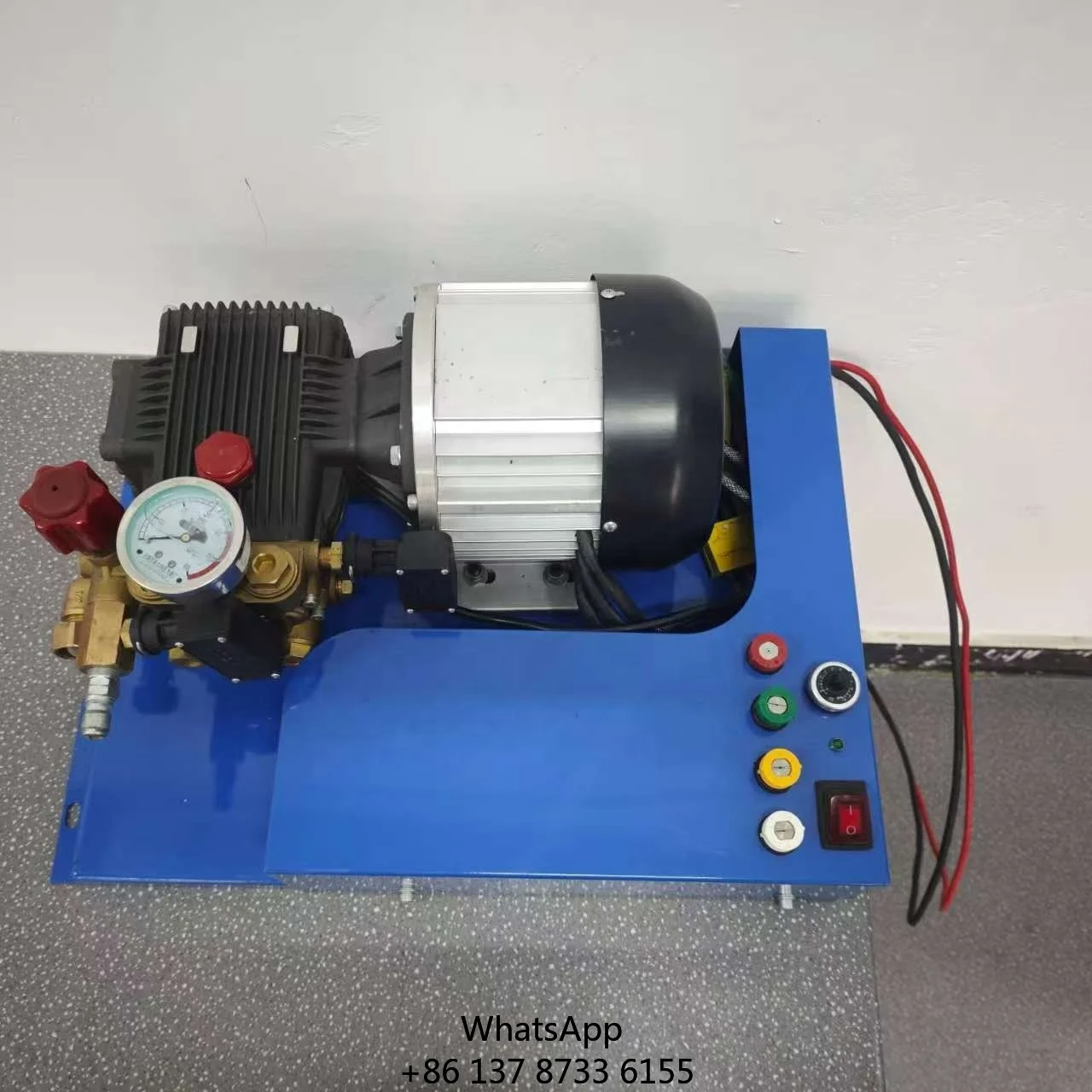 WEITE 1812C New Electric 5KW DC Motor Heavy Duty High-Pressure Cold Water Cleaning Machine 220Bar 13L/min 380V For Car Washing
WEITE 1812C New Electric 5KW DC Motor Heavy Duty High-Pressure Cold Water Cleaning Machine 220Bar 13L/min 380V For Car Washing