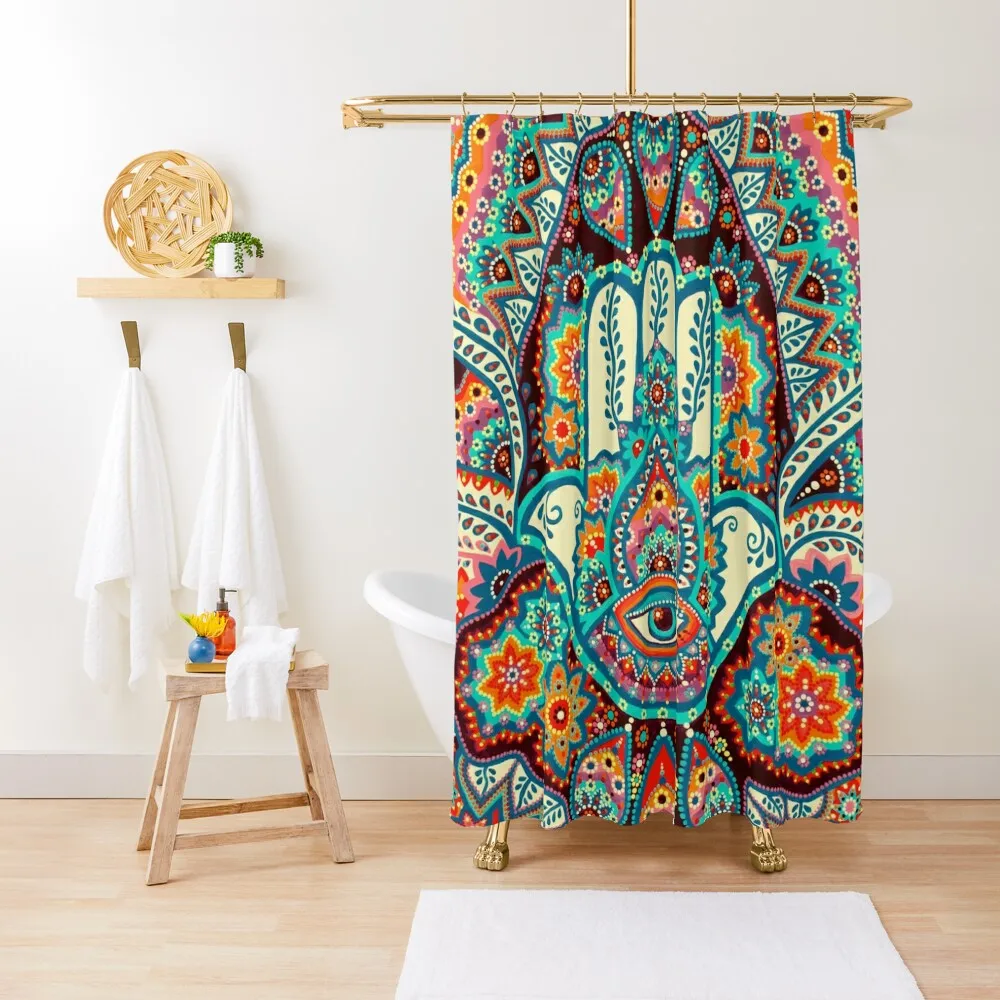 Hamsa Hand Shower Curtain For Bathroom Shower Anti-Mold Waterproof Shower Anime Bathroom Modern Showers For Bathroom Curtain
Hamsa Hand Shower Curtain For Bathroom Shower Anti-Mold Waterproof Shower Anime Bathroom Modern Showers For Bathroom Curtain