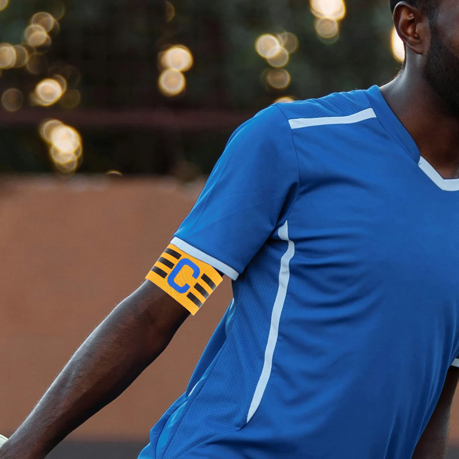 Football Captain's Armband Simple Colorful Durable Small Football Captain's Armband for Man Or Woman (Blue Yellow)
Football Captain's Armband Simple Colorful Durable Small Football Captain's Armband for Man Or Woman (Blue Yellow)