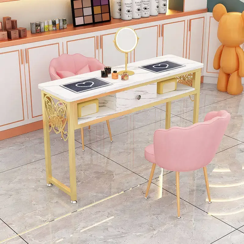 Minimalist Style Luxury Nail Tables Modern Elegant Nail Table Manicure Storage Nageltisch Mit Absaugung Salon Furniture
Minimalist Style Luxury Nail Tables Modern Elegant Nail Table Manicure Storage Nageltisch Mit Absaugung Salon Furniture