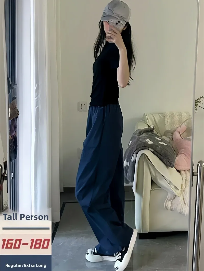Summer New Blue Mermaid Loose Wide Leg Pants Women's Casual Thin Sle Long Size Fi Sc Pattern Korean Sle Commute
Summer New Blue Mermaid Loose Wide Leg Pants Women's Casual Thin Sle Long Size Fi Sc Pattern Korean Sle Commute