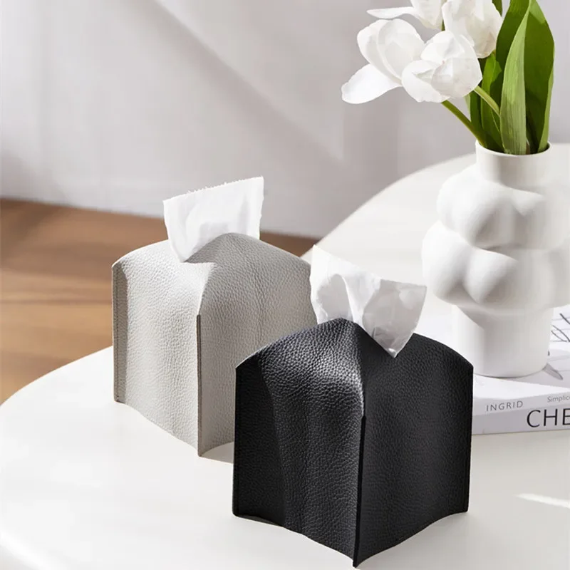 Modern PU Leather Square Tissue Box Cover Holder-Decorative Holder/Organizer for Bathroom Vanity Countertop, Night Stands,Office
Modern PU Leather Square Tissue Box Cover Holder-Decorative Holder/Organizer for Bathroom Vanity Countertop, Night Stands,Office