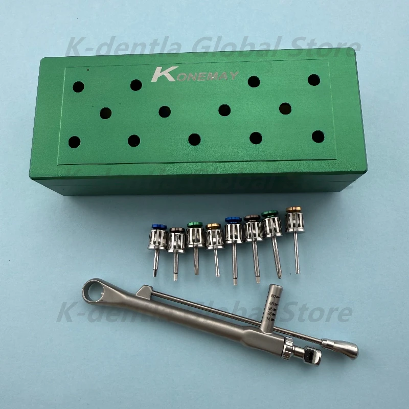 Квадратная отвертка для ремонта, инструмент для ремонта зубных имплантатов, динамометрический ключ, универсальный ящик для инструментов для ремонта
Квадратная отвертка для ремонта, инструмент для ремонта зубных имплантатов, динамометрический ключ, универсальный ящик для инструментов для ремонта