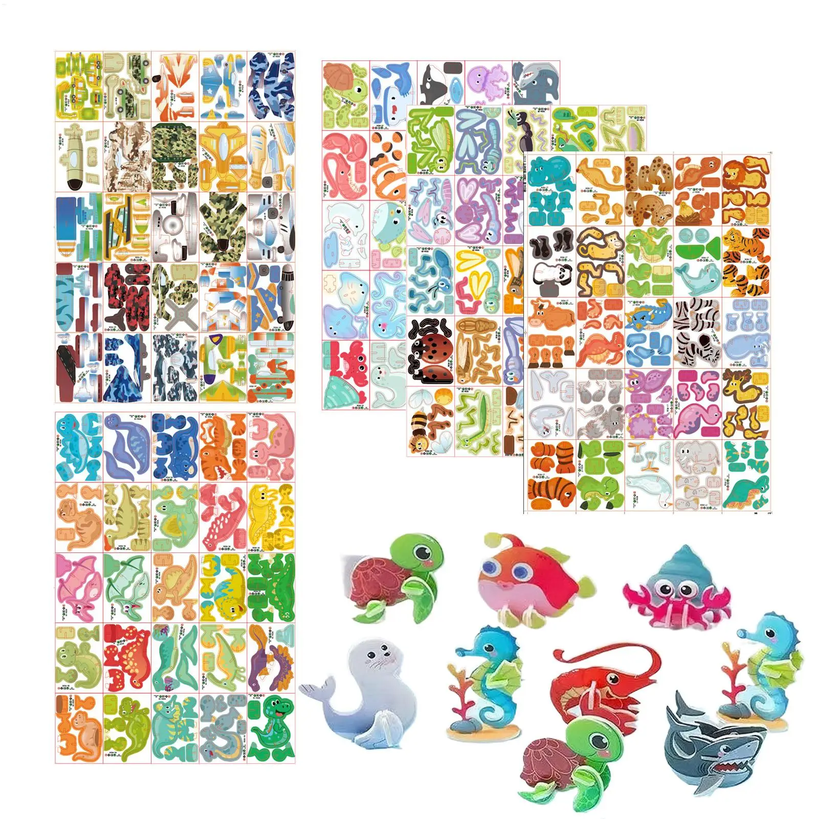 3D Insect Puzzles 25 Pcs No Glue DIY Paper Model Kit Educational STEM Building Toy Brain Teaser Assembly Game For Kids Children
3D Insect Puzzles 25 Pcs No Glue DIY Paper Model Kit Educational STEM Building Toy Brain Teaser Assembly Game For Kids Children