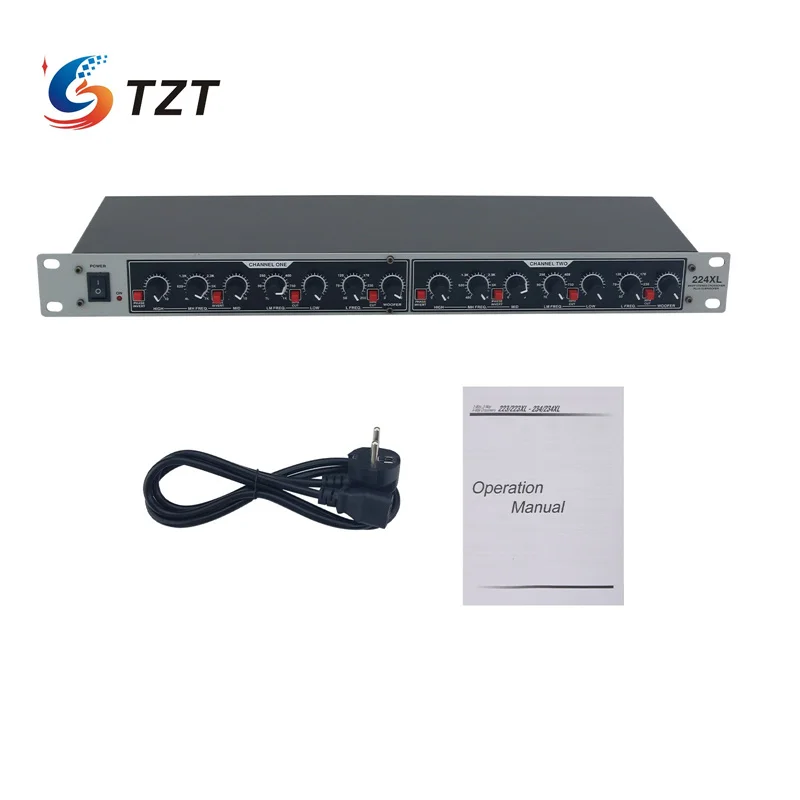 TZT 224XL Professional Audio Signal Distributor Stereo 2-Channel/Mono 4-Channel Crossover Electronic Frequency Divider
TZT 224XL Professional Audio Signal Distributor Stereo 2-Channel/Mono 4-Channel Crossover Electronic Frequency Divider