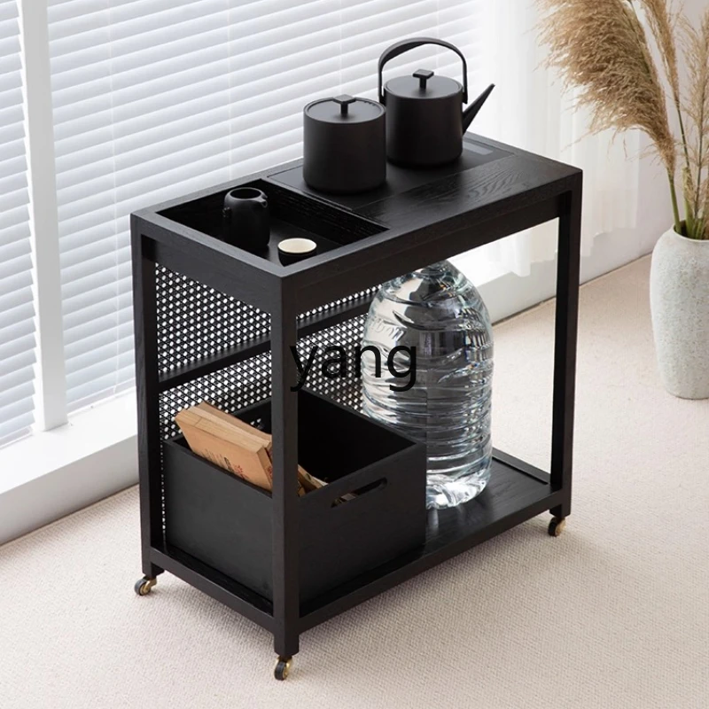 LH Solid Wood Tea Table Side Cabinet Home Living Room Trolley Side Table Mobile Tea Cabinet
LH Solid Wood Tea Table Side Cabinet Home Living Room Trolley Side Table Mobile Tea Cabinet