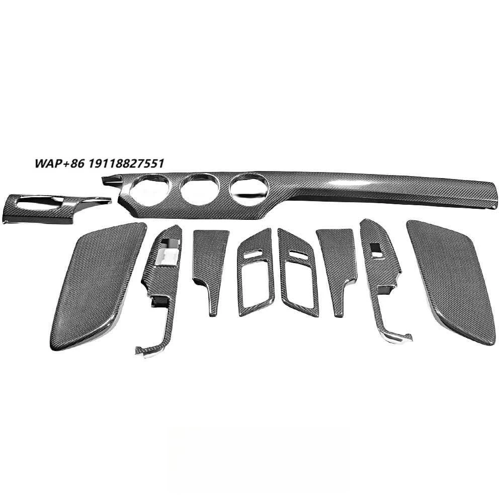 Carbon Fiber Interiors Kits (10 Pieces) LHD for Mustang Interiors Trim Parts Set
Carbon Fiber Interiors Kits (10 Pieces) LHD for Mustang Interiors Trim Parts Set