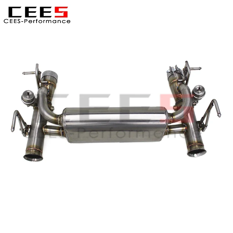 CEES Stainless Steel Catback Exhaust Pipes for Ferrari 488 3.9T V8 2015-2019 Car Exhaust System Exhaust Pipe Escape
CEES Stainless Steel Catback Exhaust Pipes for Ferrari 488 3.9T V8 2015-2019 Car Exhaust System Exhaust Pipe Escape