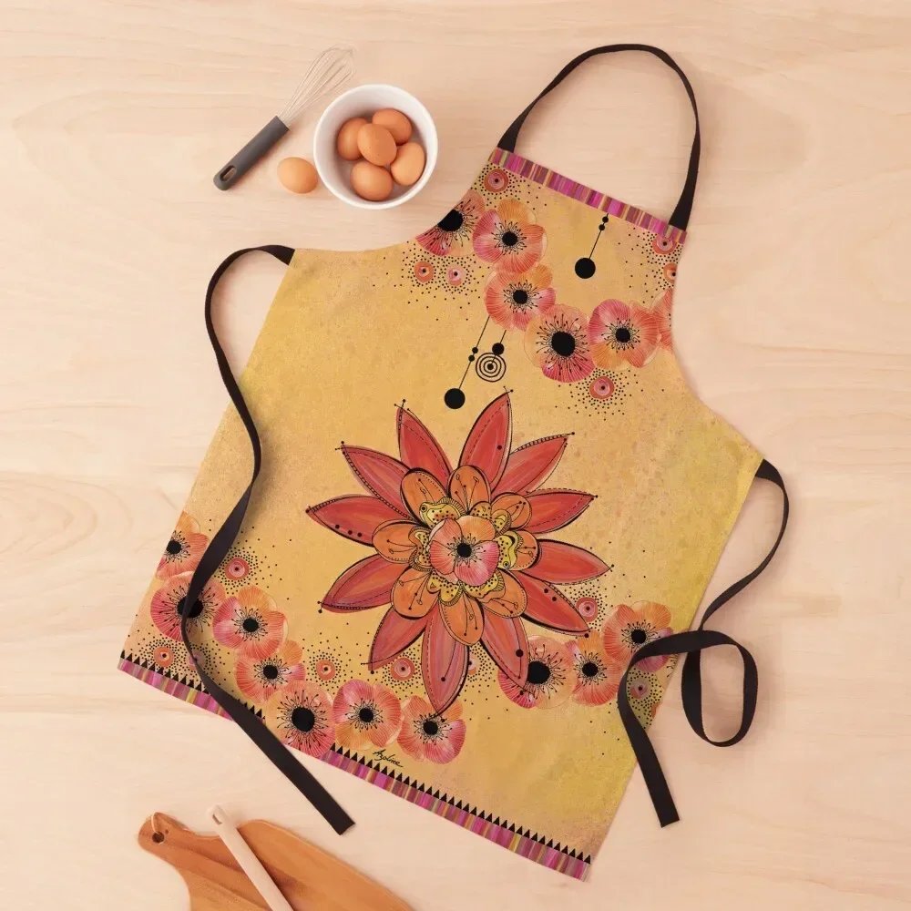 Poppies 10B4 Apron Women's For Woman Barista Apron 
Poppies 10B4 Apron Women's For Woman Barista Apron