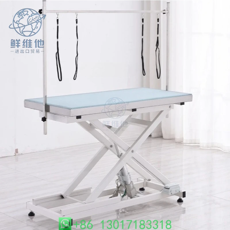 Electric Lift Pet Grooming Table Dog Hairdressing Table with Light Emitting Diode Light Veterinary Grooming Table
Electric Lift Pet Grooming Table Dog Hairdressing Table with Light Emitting Diode Light Veterinary Grooming Table