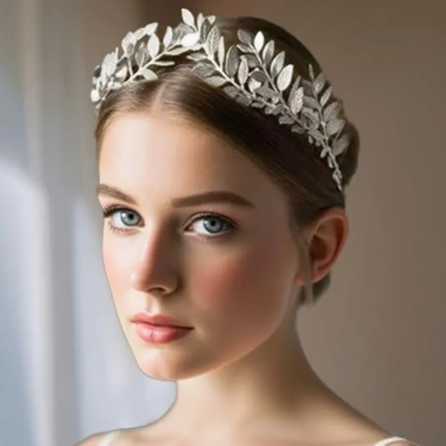 Leaf Headband Bridal Wedding Headpiece Leaves Festival Hair Accessories for Women and Brides
Leaf Headband Bridal Wedding Headpiece Leaves Festival Hair Accessories for Women and Brides