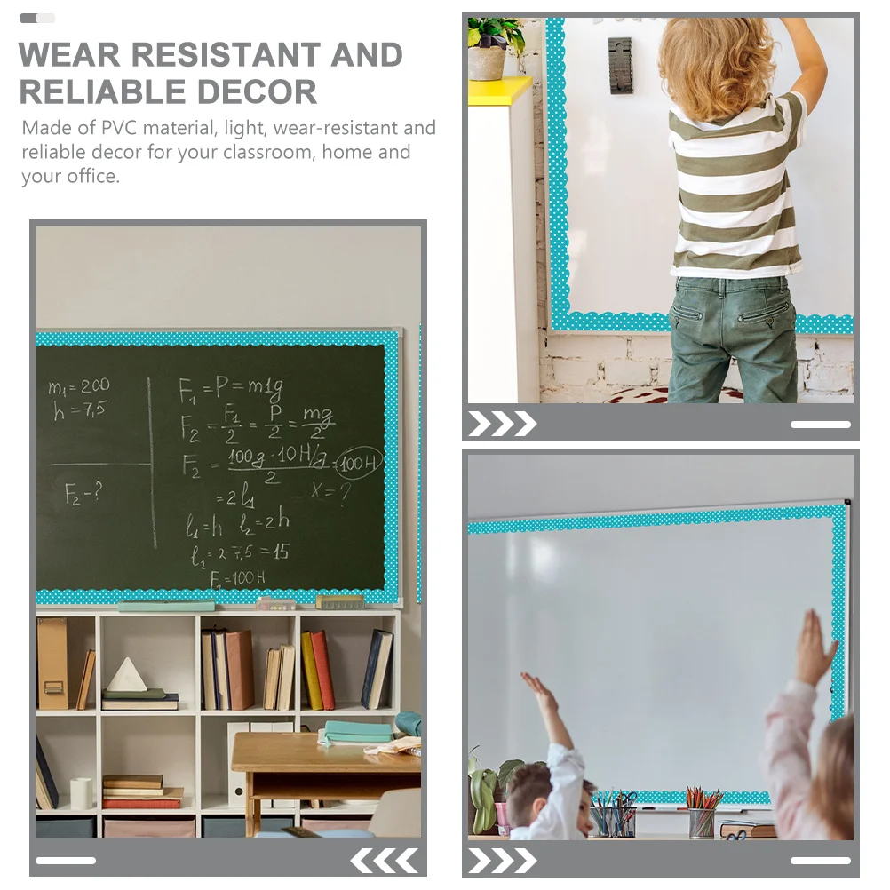 12Pcs Bulletin Board Border Magnetic Decorative Trim for Classroom Blackboard Whiteboard Magnetic Bulletin Board Border
12Pcs Bulletin Board Border Magnetic Decorative Trim for Classroom Blackboard Whiteboard Magnetic Bulletin Board Border