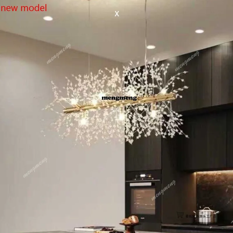 M138Creative crystal living room chandelier modern bedroom dining room art Nordic hanging lamp
M138Creative crystal living room chandelier modern bedroom dining room art Nordic hanging lamp