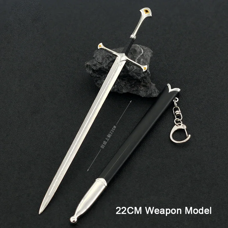 22CM Narthil The Lord of the Rings Earendil Aragorn II Film And Television Peripheral Props Alloy Replica Miniature Weapon Model
22CM Narthil The Lord of the Rings Earendil Aragorn II Film And Television Peripheral Props Alloy Replica Miniature Weapon Model