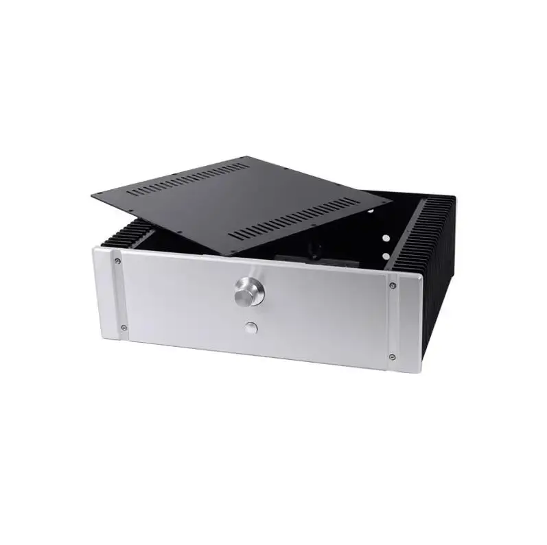 Полностью алюминиевое шасси усилителя класса A, DIY hifi, внешний блок питания с heatsink430 * 130*361 мм
Полностью алюминиевое шасси усилителя класса A, DIY hifi, внешний блок питания с heatsink430 * 130*361 мм