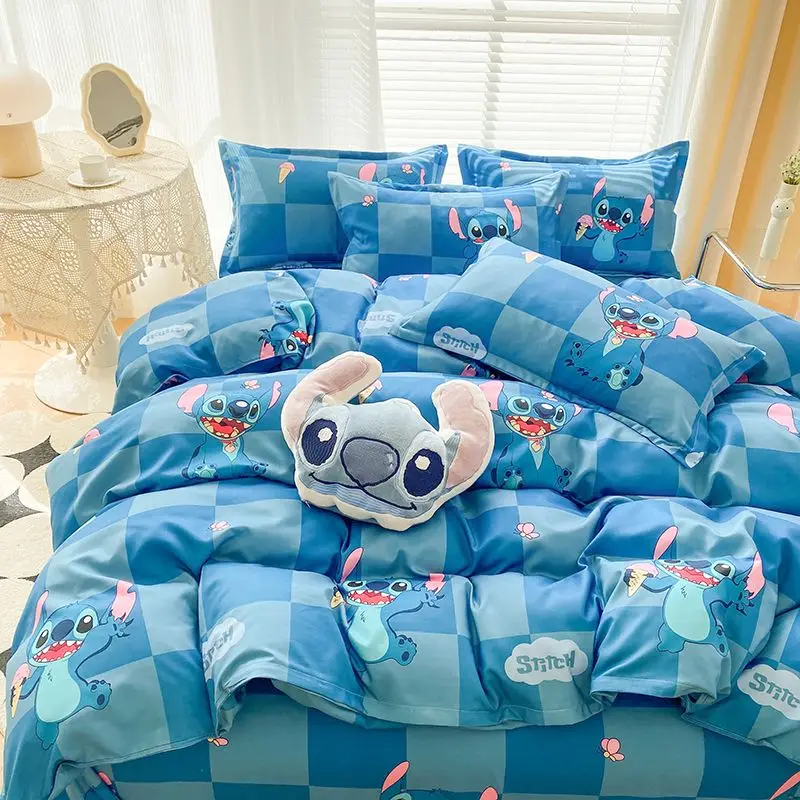 Kawaii Disney Anime Four Piece Set Cute Mickey Mouse Stitch Cartoon Soft Good-Looking Bed Sheets and Duvet Covers Girls Gifts
Kawaii Disney Anime Four Piece Set Cute Mickey Mouse Stitch Cartoon Soft Good-Looking Bed Sheets and Duvet Covers Girls Gifts