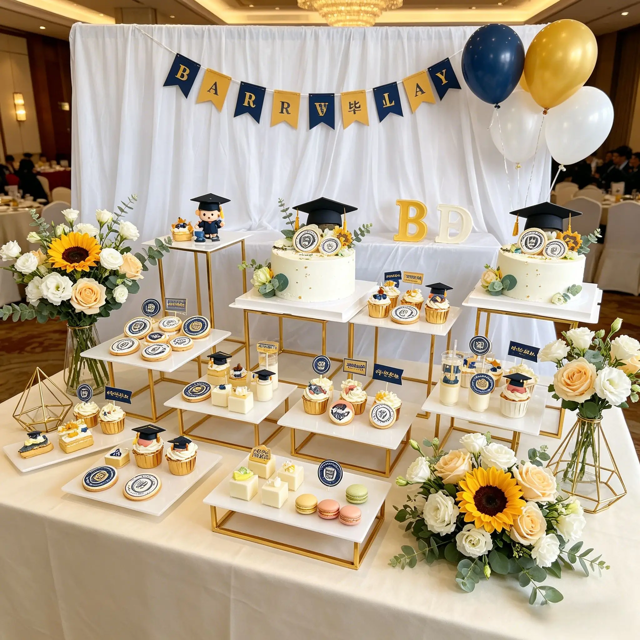 Gold Plated Cube Cake Stand Acrylic Cover Graduation Party Wedding Birthday Table Centerpiece Buffet Candy Bar Party Ornament
Gold Plated Cube Cake Stand Acrylic Cover Graduation Party Wedding Birthday Table Centerpiece Buffet Candy Bar Party Ornament