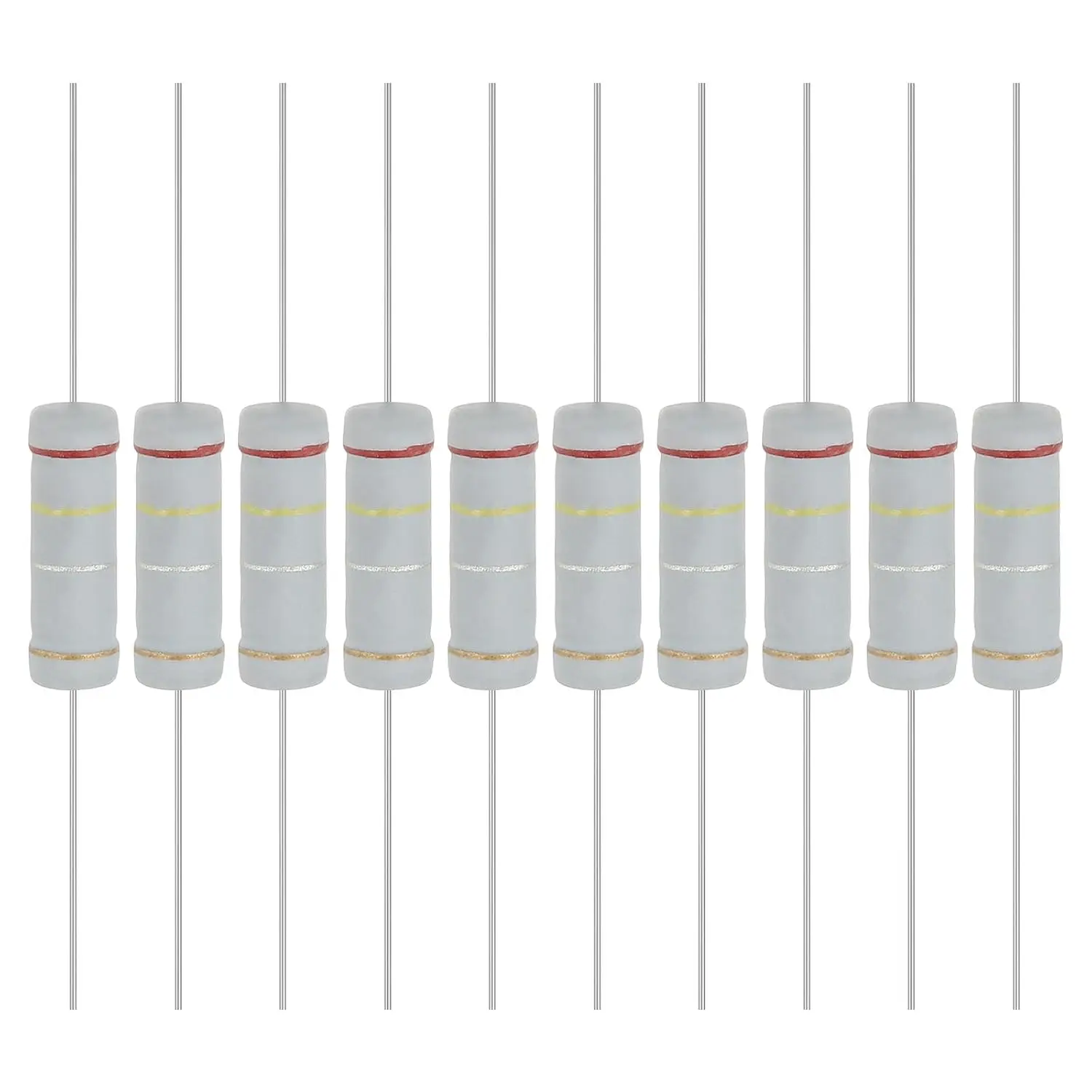 10Pcs 0.24 Ohm 5 Watts Metal Oxide Film Resistor 5% Tolerance Resistor Axial Lead Flame Proof for DIY Electronic Circuits
10Pcs 0.24 Ohm 5 Watts Metal Oxide Film Resistor 5% Tolerance Resistor Axial Lead Flame Proof for DIY Electronic Circuits