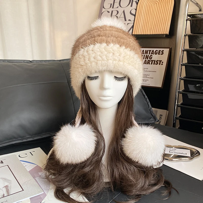 2026 New Model Best Autumn Winter Plush Fur Pure Mink Fur Beanie Travel Cute Lady Beanie A Great Gift For A Girl
2026 New Model Best Autumn Winter Plush Fur Pure Mink Fur Beanie Travel Cute Lady Beanie A Great Gift For A Girl