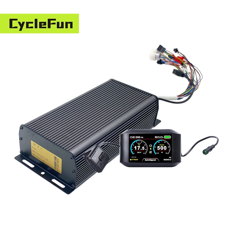 2KW-3KW Sabvoton SVMC7280-APT V2 DC 80A MQCON Brushless DC Controller with 750C TFT Display For Electric Scooter Hub Motor 
2KW-3KW Sabvoton SVMC7280-APT V2 DC 80A MQCON Brushless DC Controller with 750C TFT Display For Electric Scooter Hub Motor