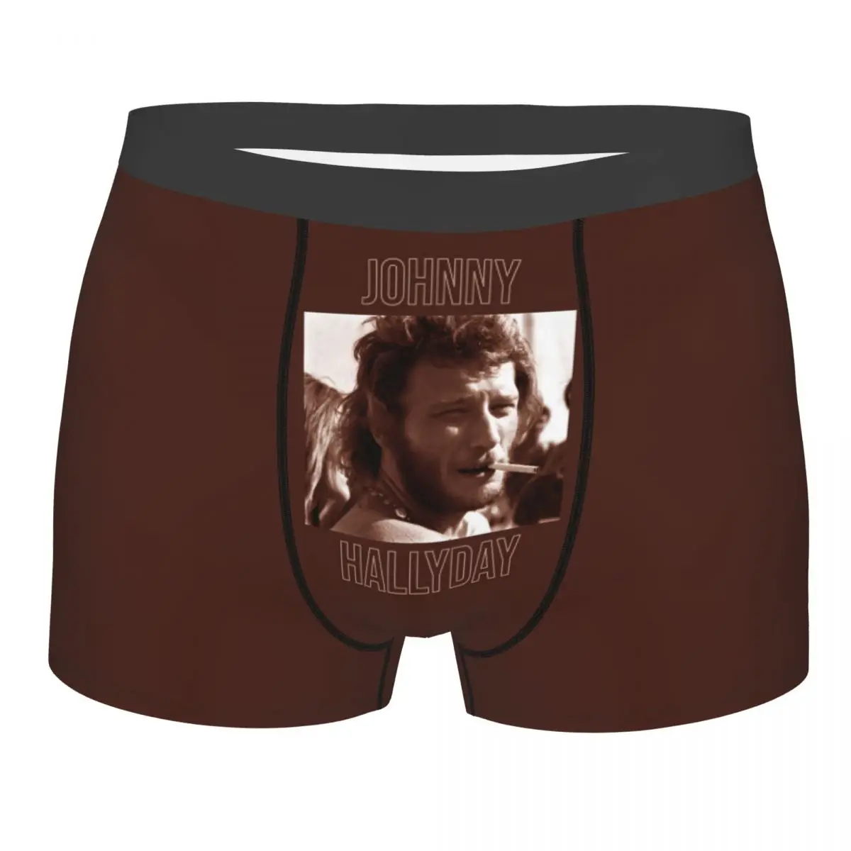 Custom Male Cool French Rock Legend Johnny Hallyday Men's Underwear Boxer Briefs Breathable Shorts Panties Underpants
Custom Male Cool French Rock Legend Johnny Hallyday Men's Underwear Boxer Briefs Breathable Shorts Panties Underpants