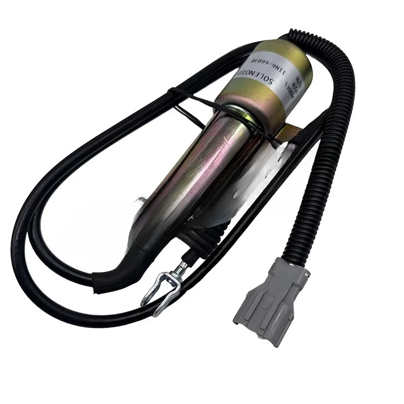 H220-5/DH225-7 24v Close Solenoid Valve 11N6-66030 Stop Solenoid Valve Excavator Parts Doosan Daewoo
H220-5/DH225-7 24v Close Solenoid Valve 11N6-66030 Stop Solenoid Valve Excavator Parts Doosan Daewoo