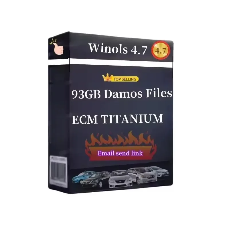 New ECU Programming Tool Winols 4.7 Software+ 93GB Damos Files +ECM TITANIUM 26100+ Immo Service Tool V1.2 for auto car software
New ECU Programming Tool Winols 4.7 Software+ 93GB Damos Files +ECM TITANIUM 26100+ Immo Service Tool V1.2 for auto car software