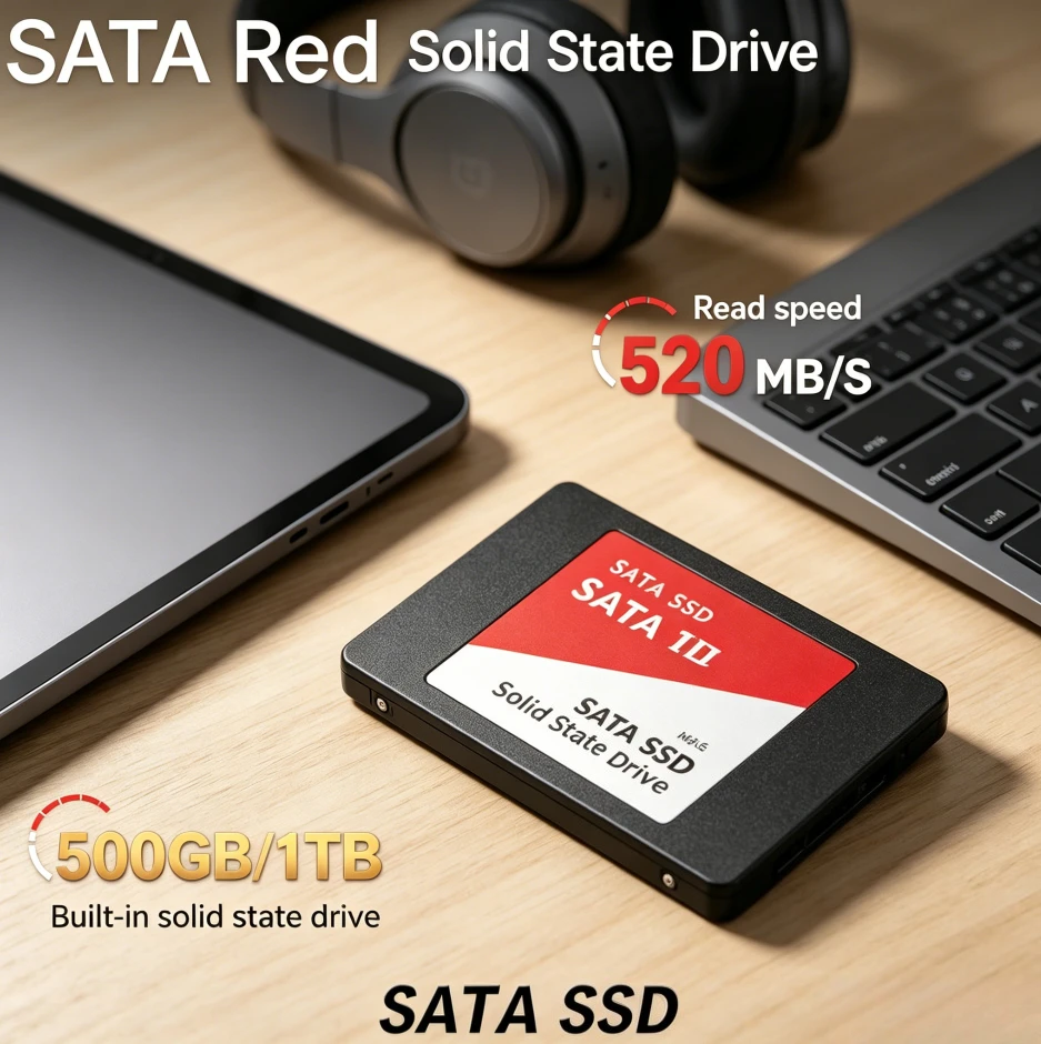 Original SATA Red Portable Solid State Disk High Efficiency External SSD Mass Storage Hard Drive For Laptop PC Cellphone Use
Original SATA Red Portable Solid State Disk High Efficiency External SSD Mass Storage Hard Drive For Laptop PC Cellphone Use