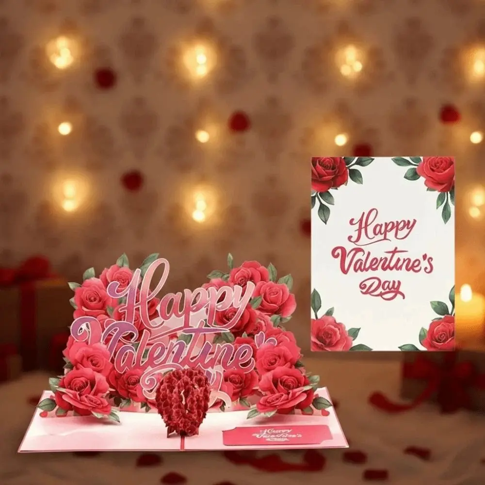 Paper Valentine's Day Greetings Card Party Invitation Blessing 3D Invitation Card Handmade White Confession of Love Artifact
Paper Valentine's Day Greetings Card Party Invitation Blessing 3D Invitation Card Handmade White Confession of Love Artifact