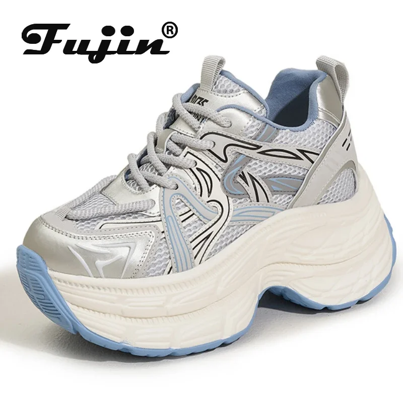 Fujin 10cm Air Mesh Synthetic Microfiber Women Shoes Casual High Brand Summer Platform Sneakers Breathable Vulcanize Leather
Fujin 10cm Air Mesh Synthetic Microfiber Women Shoes Casual High Brand Summer Platform Sneakers Breathable Vulcanize Leather