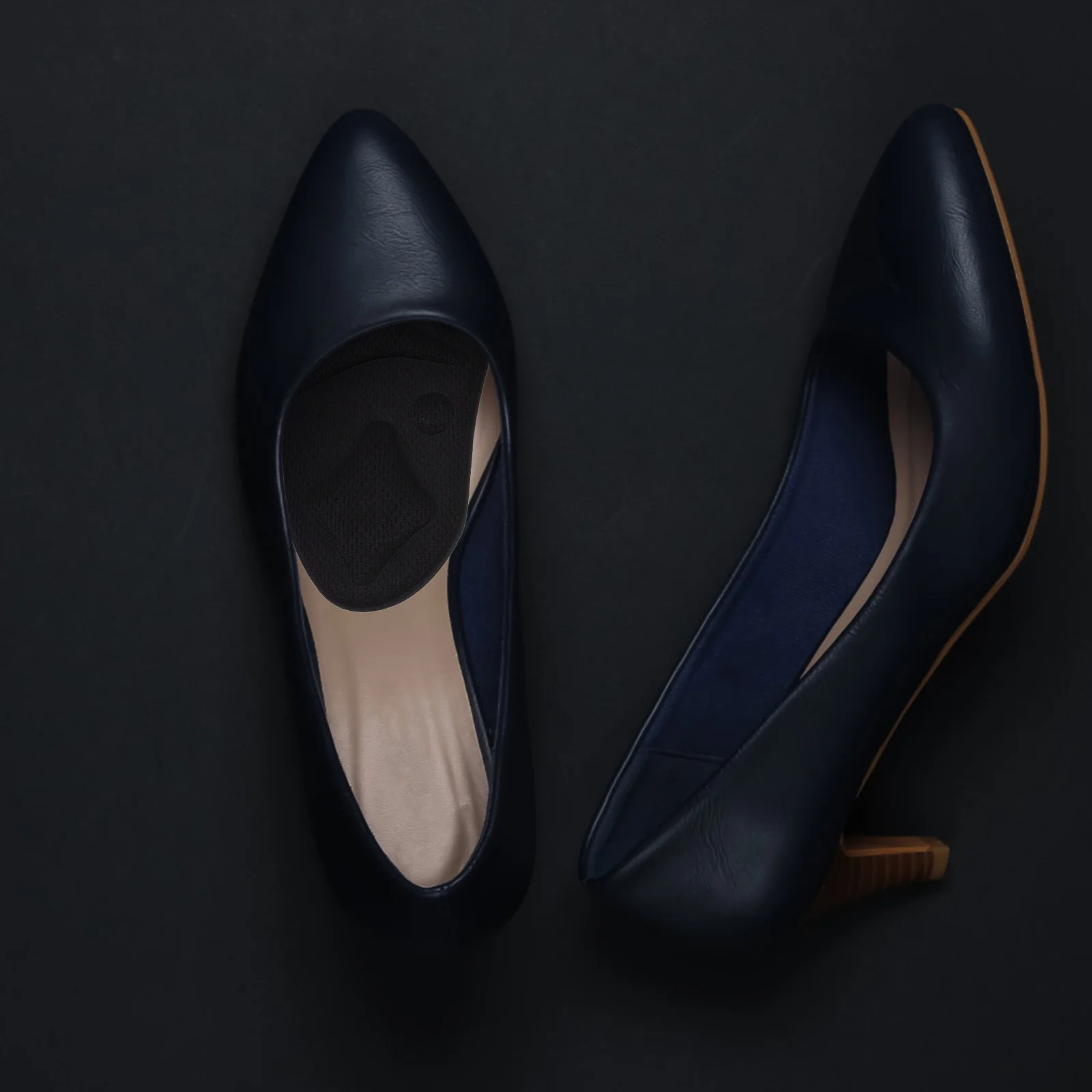 8Pcs Forefoot Cushions Healthy Material Soft Breathable Front Half Insoles Pressure Relief High Heel Shoe Inserts 
8Pcs Forefoot Cushions Healthy Material Soft Breathable Front Half Insoles Pressure Relief High Heel Shoe Inserts