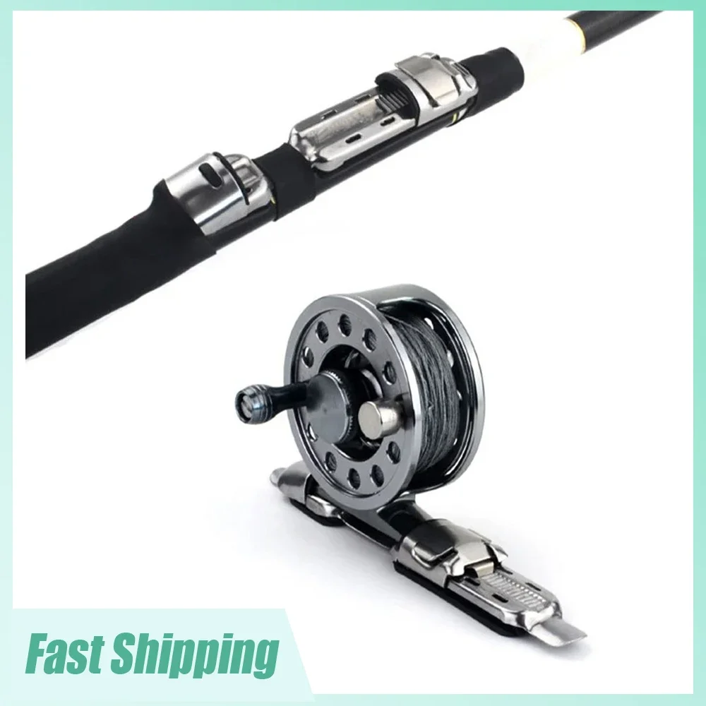 1pc Silver Fishing Tackle Reel Clip Fixed Bracket Stainless Steel Sea Fishing Reel Base Tools Adjustable Fishing Rod Accessories
1pc Silver Fishing Tackle Reel Clip Fixed Bracket Stainless Steel Sea Fishing Reel Base Tools Adjustable Fishing Rod Accessories