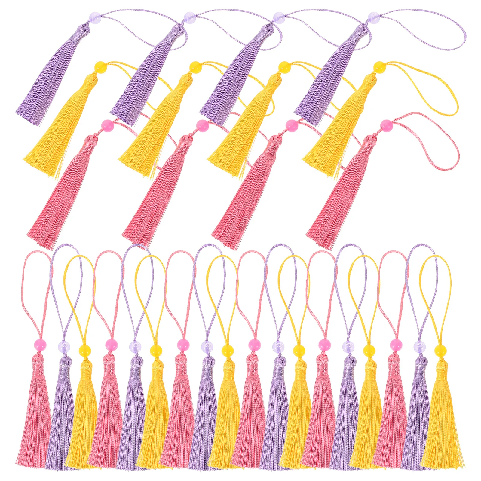30 Pcs Tassel Pendant Bag Accessories Pendants Charm Keychain Cute Keychains for Backpacks Hand Held Fan
30 Pcs Tassel Pendant Bag Accessories Pendants Charm Keychain Cute Keychains for Backpacks Hand Held Fan